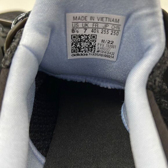 ADIDAS ULTRABOOST 1.0 black running SHOES HR0067 NEW in Box Women Size 8.5 - Picture 3 of 8